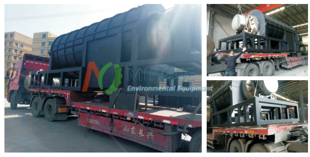 Henan Mingjie Environmental Equipment Co., Ltd. línea de producción del fabricante
